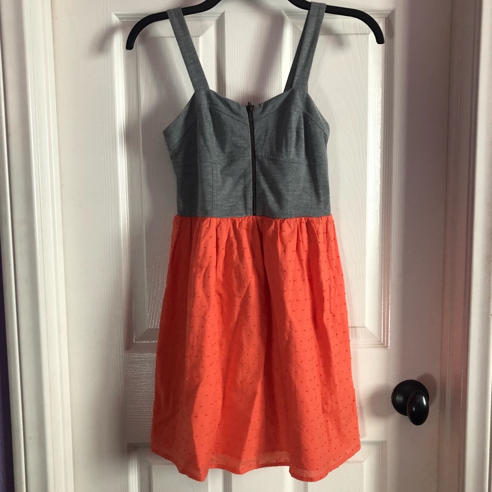 Two Tone Mini Dress